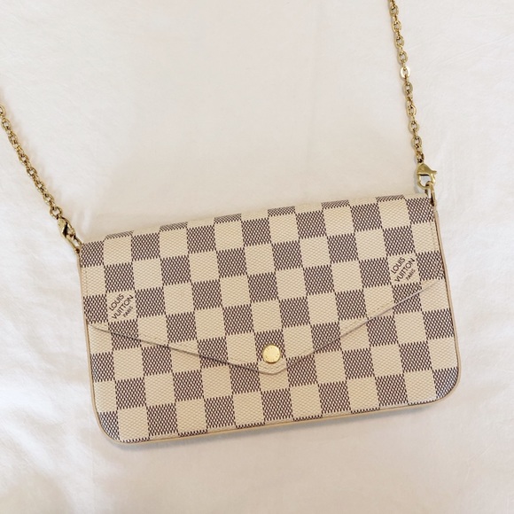 ‼️SOLD‼️ Louis Vuitton Felicie Pochette Damier - Picture 3 of 10